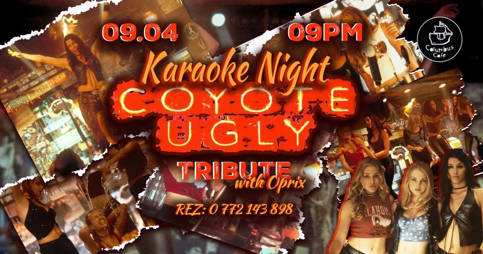 Karaoke Night – Coyote Ugly  |  by DJ Oprix  |  Columbus Cafe Oradea