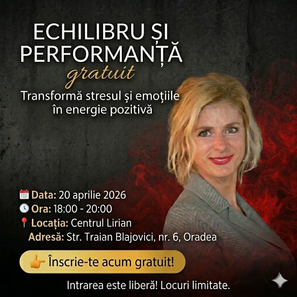 Echilibru și Performanță ( Workshop Gratuit)