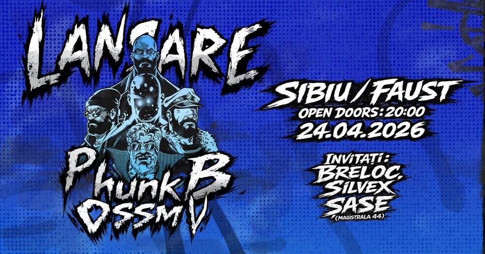 Sibiu | Lansare Phunk B | Faust, Sibiu 24 Aprilie