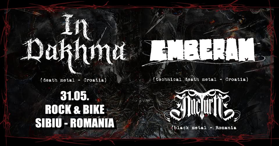 Cancelled: IN DAKHMA, EMBERAM, NOCTURN