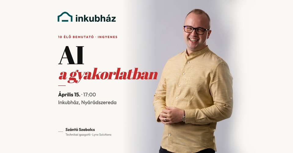 AI, a gyakorlatban