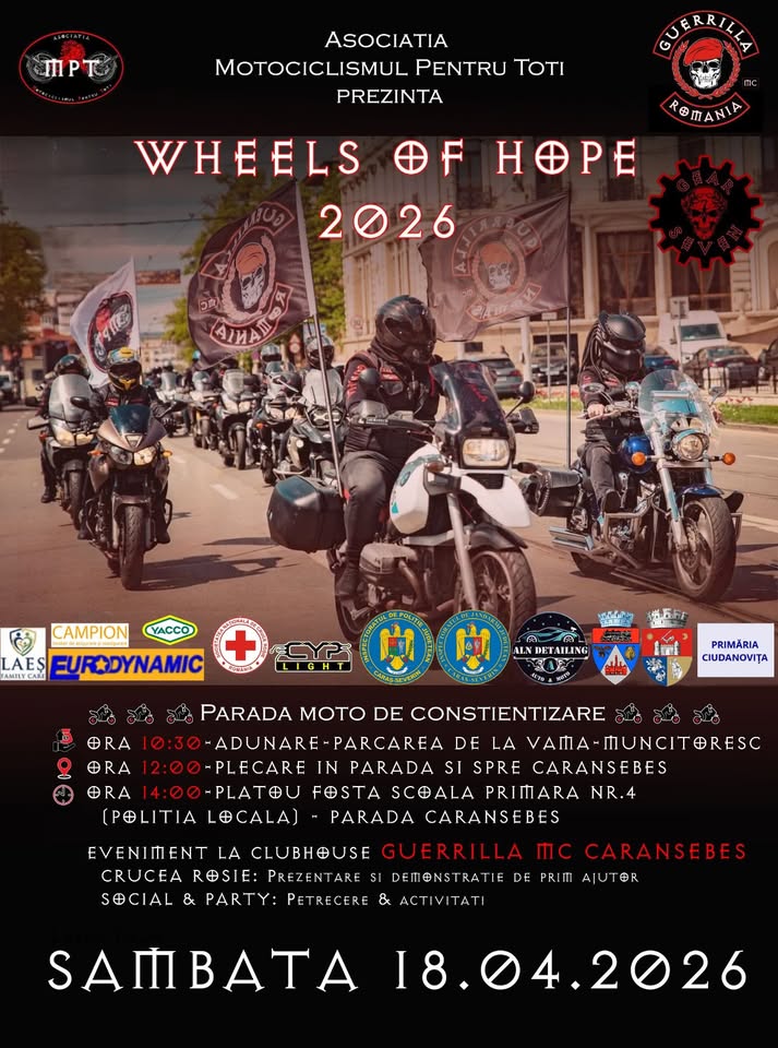 Wheels of hope – 2026