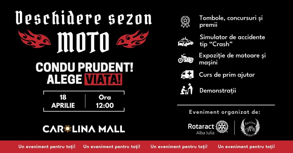 Condu Prudent. Alege Viața I Deschiderea sezonului moto