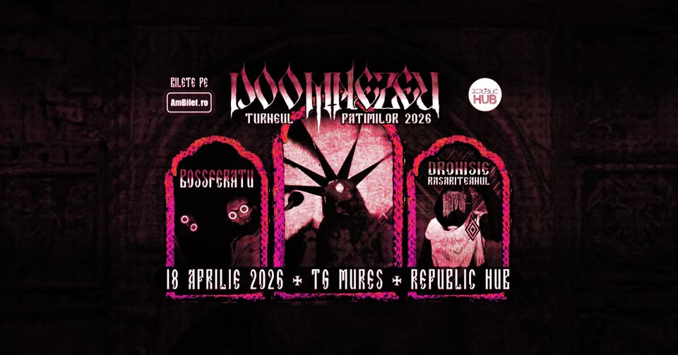 Doomnezeu / Bossferatu / Dronisie Răsăriteanul @ Republic Hub, Târgu Mureș