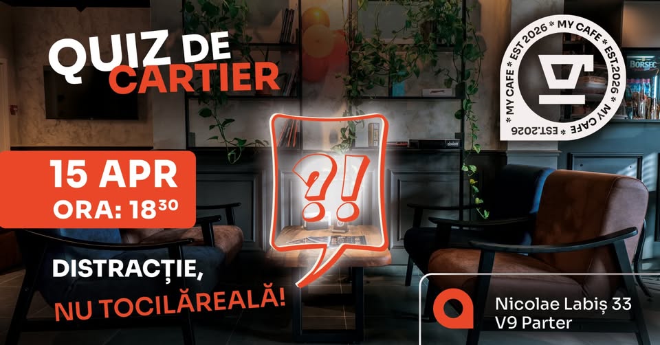 QUIZ DE CARTIER #1 @ My Corner / 15.04.2026