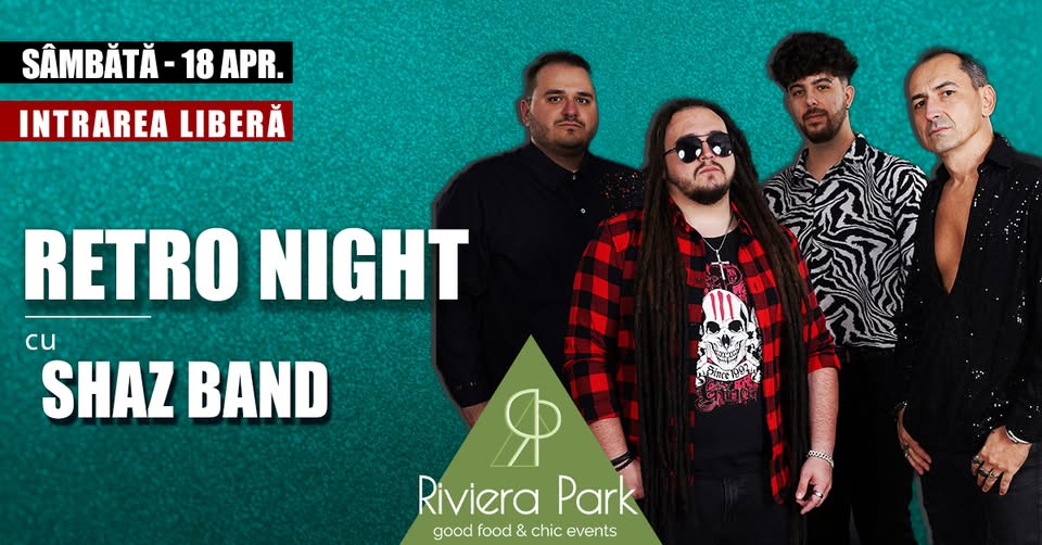 RETRO Night / ’80-2000’s hits / #live w. Shaz Band