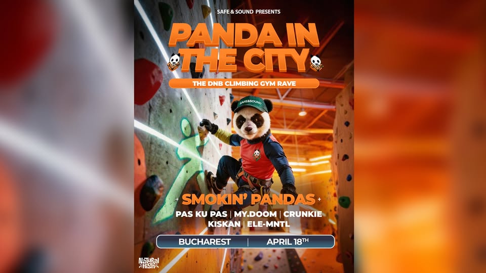 SAFE&SOUND Pres. PANDA IN THE CITY: BUCHAREST