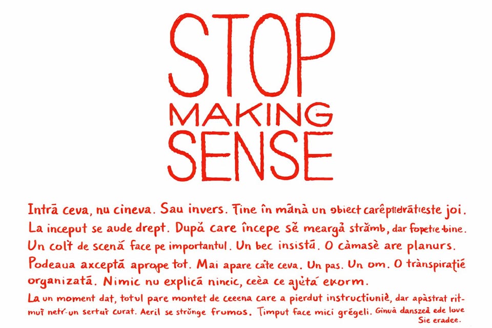 Proiecție Film: Stop Making Sense