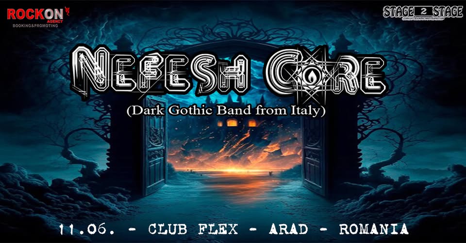 NEFESH CORE (dark/gothic rock/metal – Italy) – Open Act: FANTAZIA