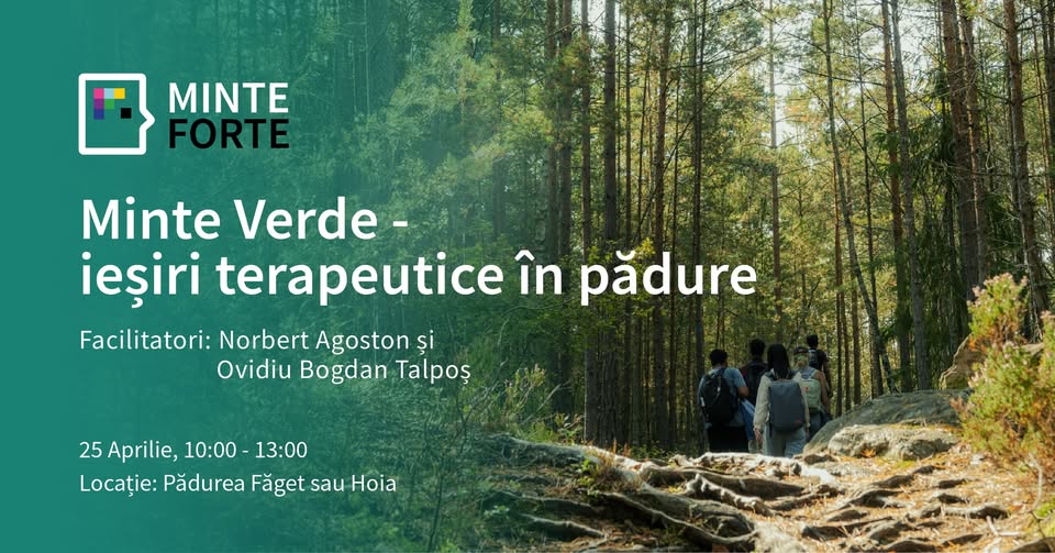 Minte Verde – ieșiri terapeutice în pădure
