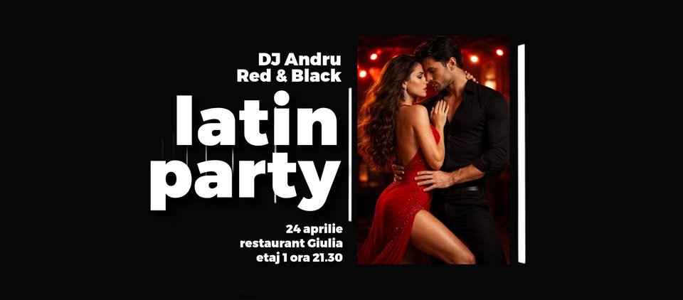Latin Party ⭐ Ladies in Red & Men in Black ⭐