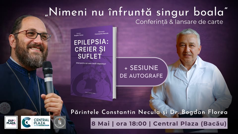 „Nimeni nu înfruntă singur boala” – Conferință & lansare de carte