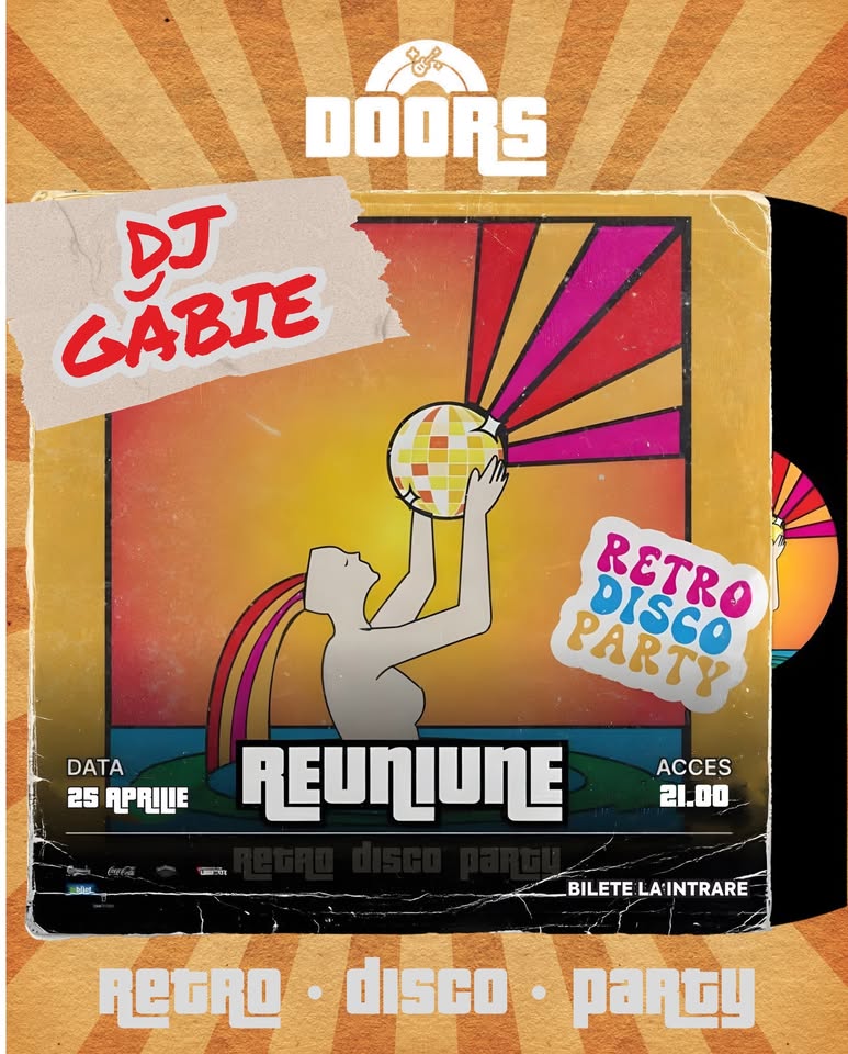 Reuniune -Retro Disco Party @Doors