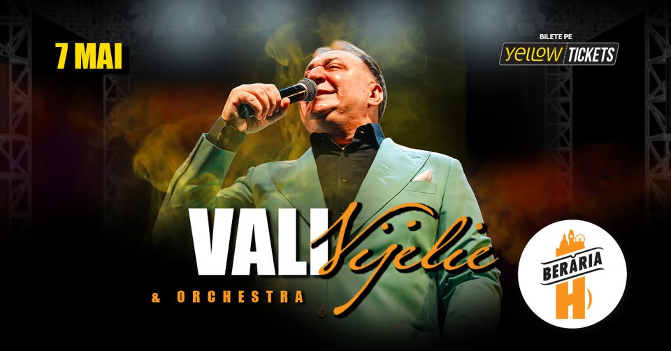 Vali Vijelie și orchestra // concert la Berăria H