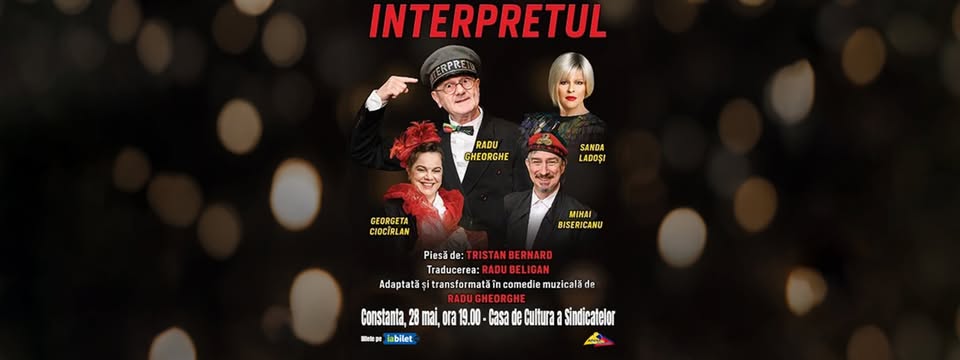 Comedia bulevardiera "Interpretul" — Constanța