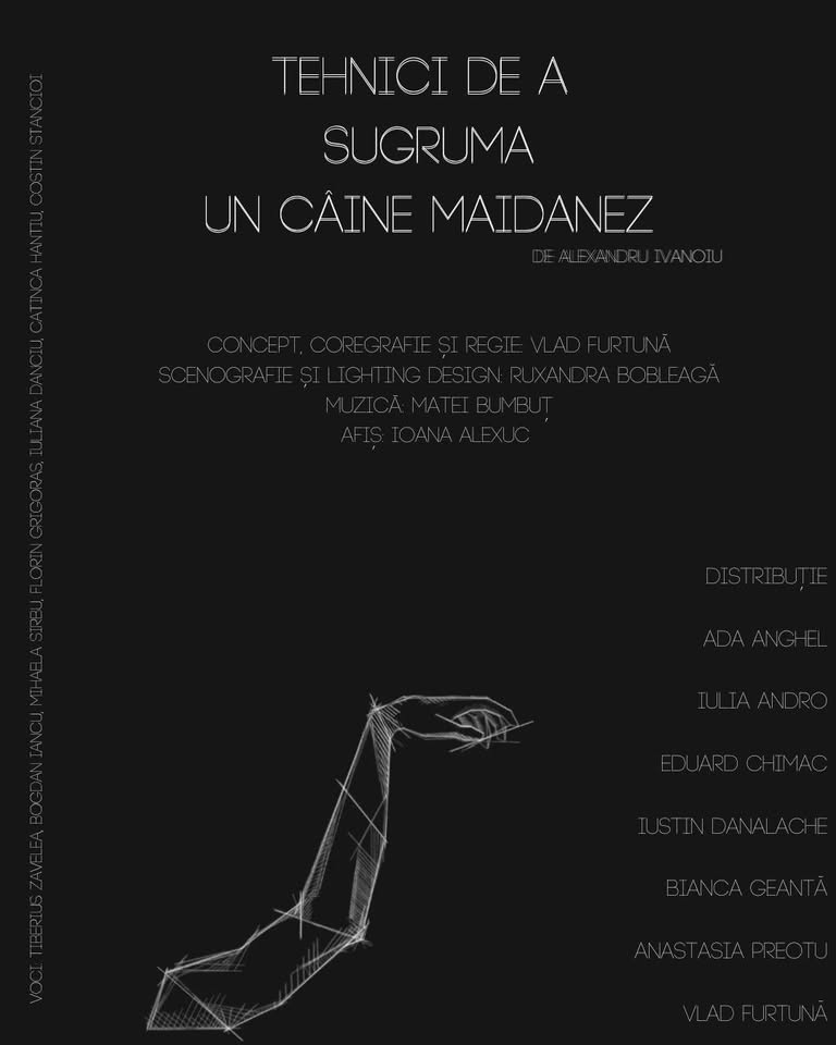 Performance „Tehnici de a sugruma un câine maidanez” – ICCD 2026