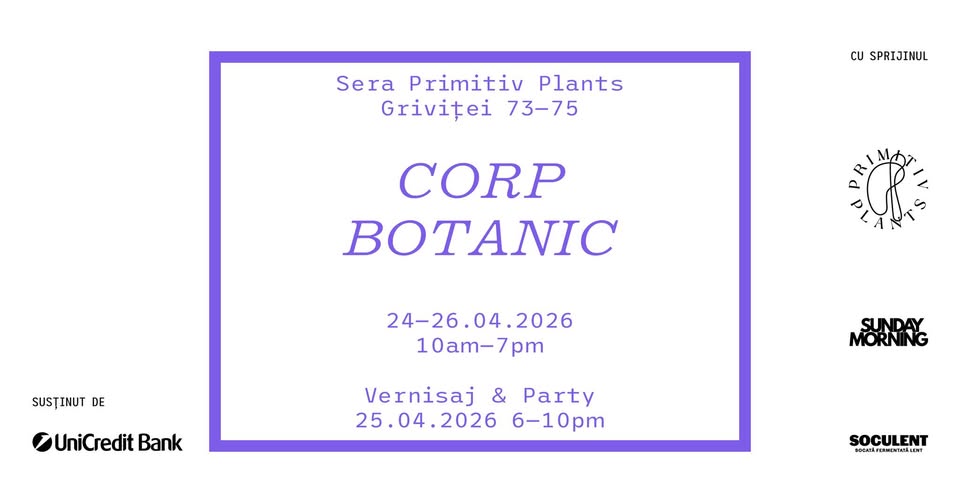 Expoziția CORP BOTANIC