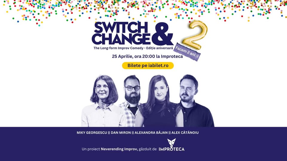 Switch & Change – Long-Form Improv Comedy by Neverending Improv