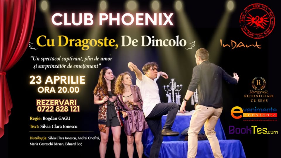 23 APRILIE: 🎭Comedia CU DRAGOSTE, DE DINCOLO