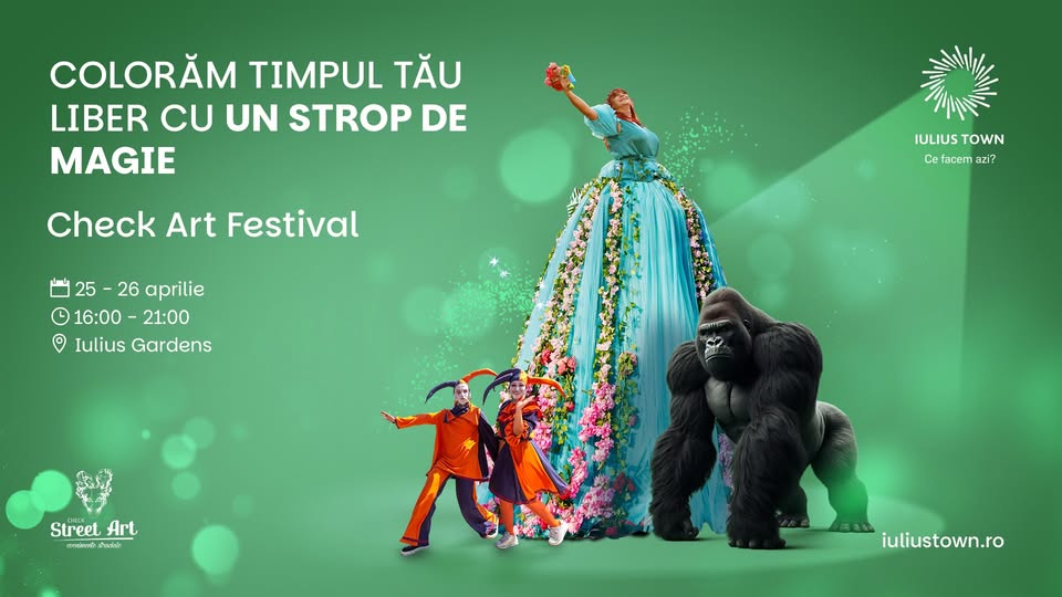 Check Art Festival 2026 | Iulius Town Timișoara