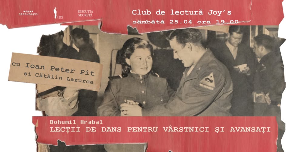 Club de lectură: Hrabal dansează cu Pit