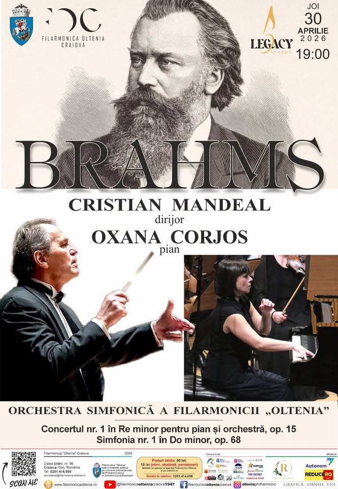 BRAHMS/ Cristian MANDEAL/ Oxana CORJOS