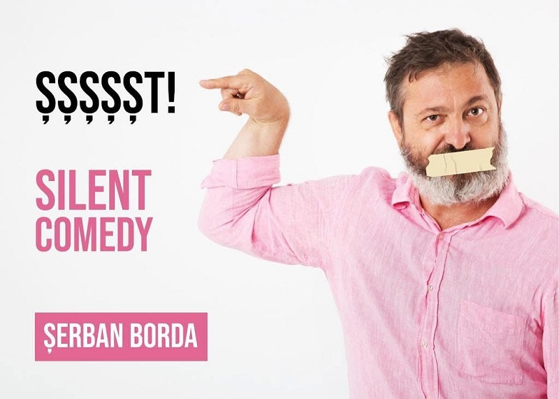 Ssssst! Silent Comedy with Serban Borda @Biblioteca Gheorghe Șincai, Oradea