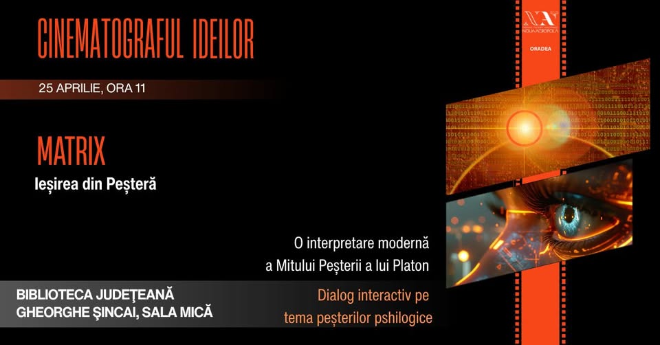 Cinematograful Ideilor – Matrix: ieșirea din peșteră