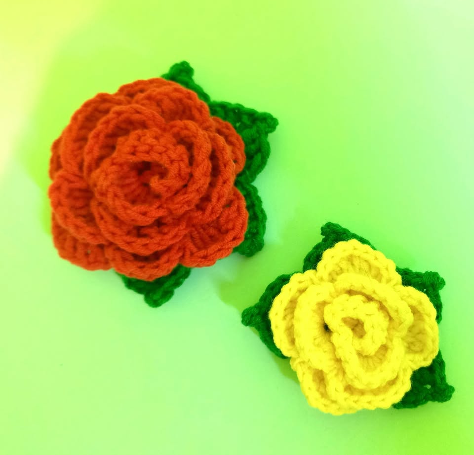 Atelier de Primăvara: Broșe Florale Croșetate