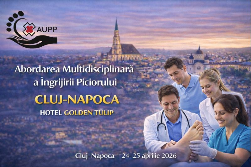Conferinta AUPP – Abordarea Multidisciplinara a Ingrijirii Piciorului