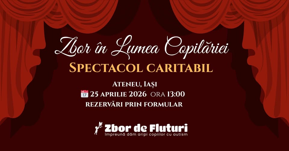 Spectacol caritabil – Zbor în lumea Copilăriei