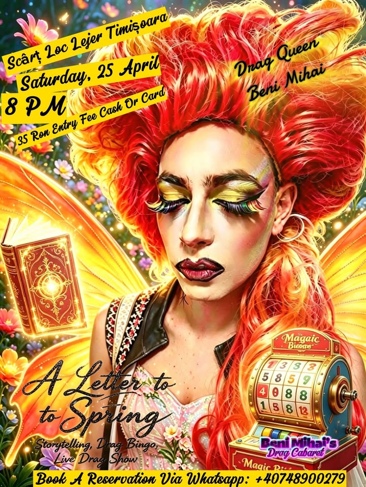 A Letter to Spring ( Storytelling, Drag Show, Drag Bingo )