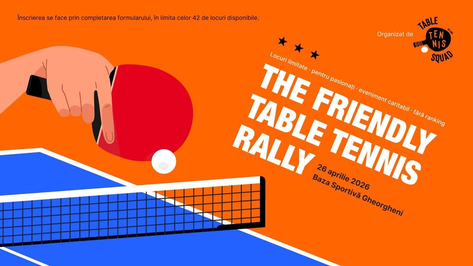 The Friendly Table Tennis Rally (eveniment caritabil)