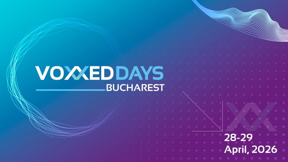 VOXXED DAYS BUCHAREST 2026 (28-29 April 2026)