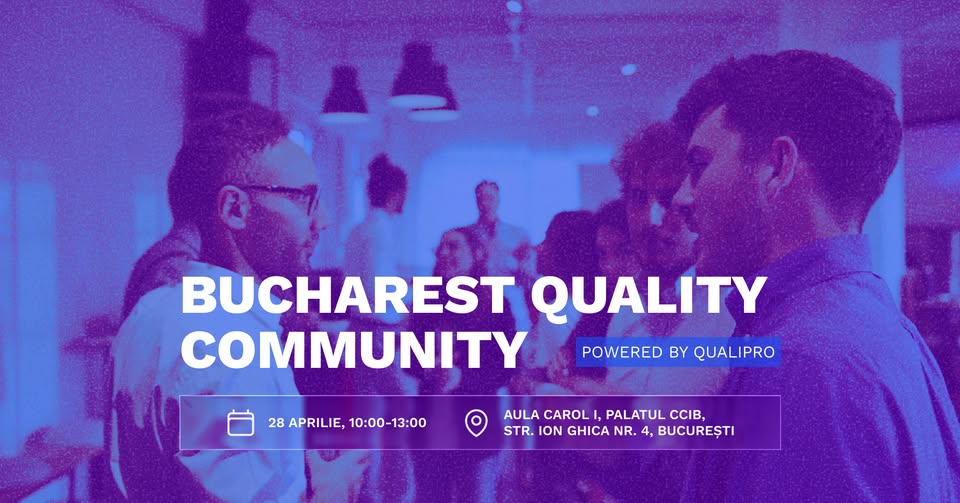 Bucharest Quality Community — powered by Qualipro