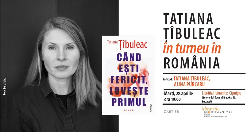 Tatiana Țîbuleac la București