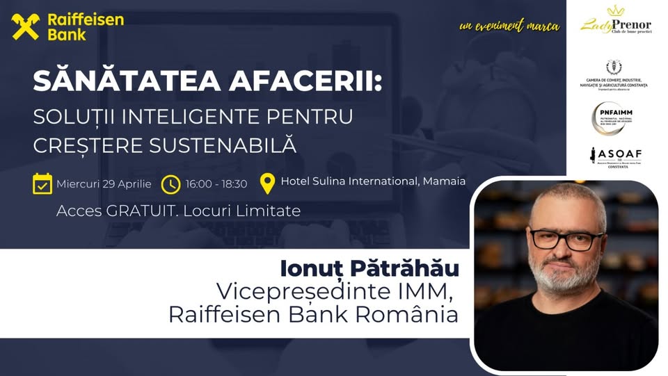 Sănătatea afacerii : soluții pentru creștere sustenabilă – Acces GRATUIT