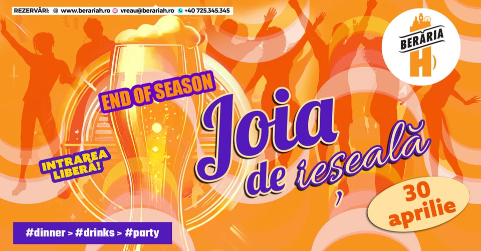 Joia de ieșeală: Dinner > Drinks > Party I End of Season