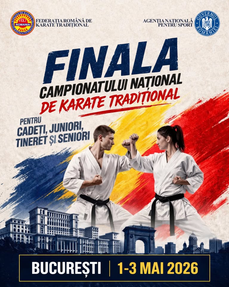Finala Campionatului National de Karate Traditional pentru cadeti, juniori, tineret si seniori