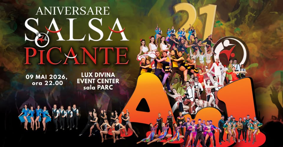 Aniversare SALSA PICANTE – 21 ani!