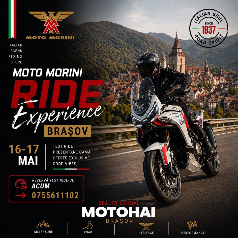 Moto Morini Ride Experience Brașov