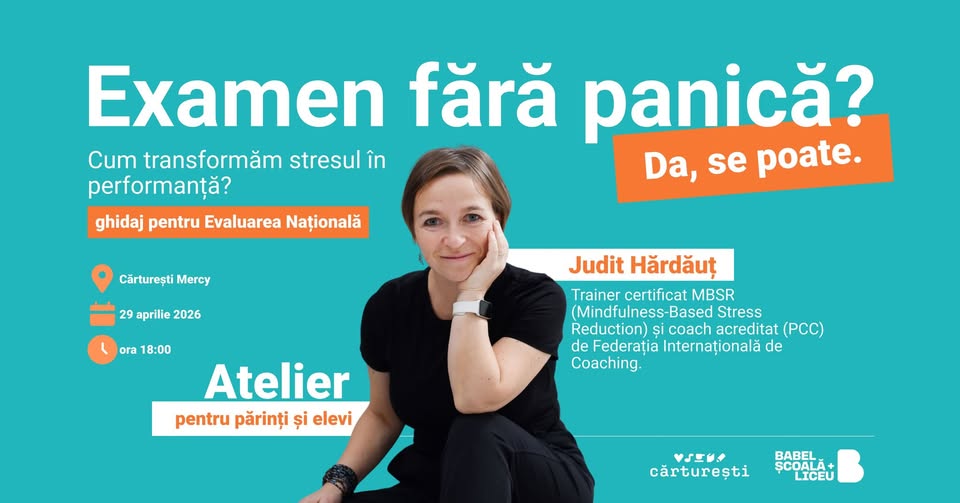Examen fără panică? Da, se poate.