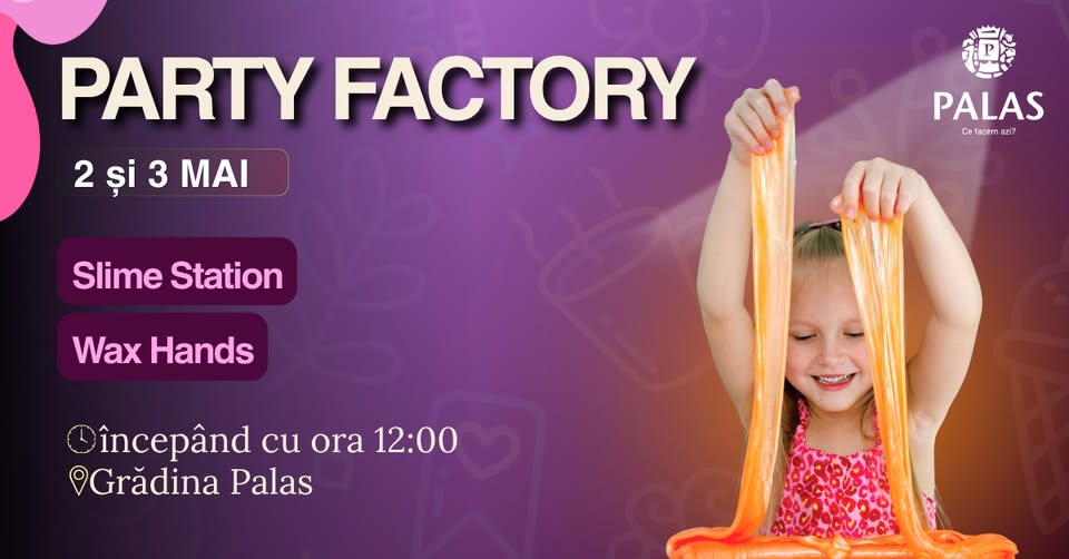 PARTY FACTORY – Slime Station & Wax Hands