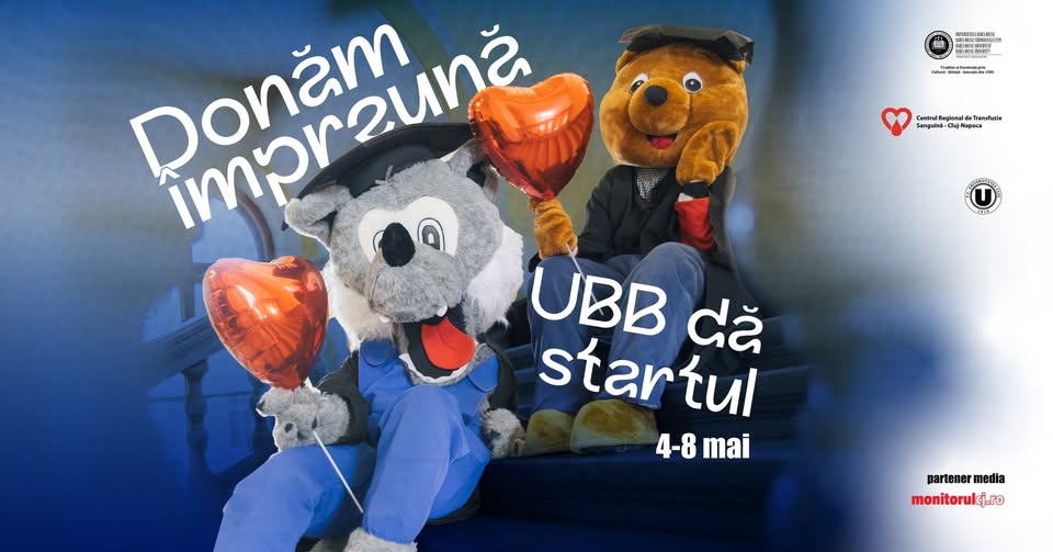 Campania „Donăm împreună – UBB dă startul!” – ediția a 14-a