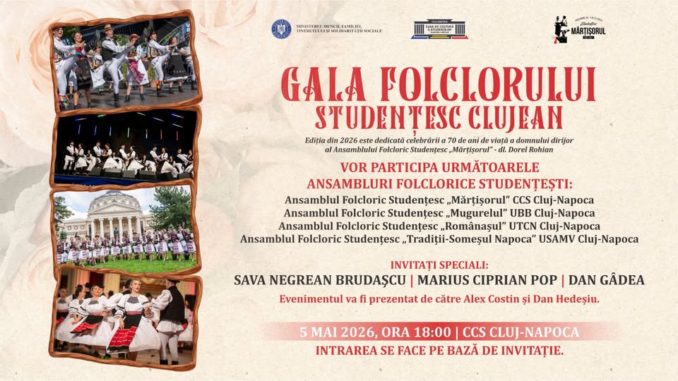 GALA FOLCLORULUI STUDENȚESC CLUJEAN