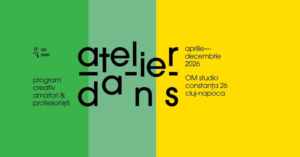 atelier_dans | program creativ pentru amatori și profesioniști