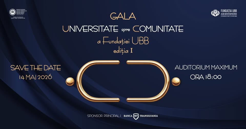 Gala ”UNIVERSITATE spre COMUNITATE” a Fundației UBB
