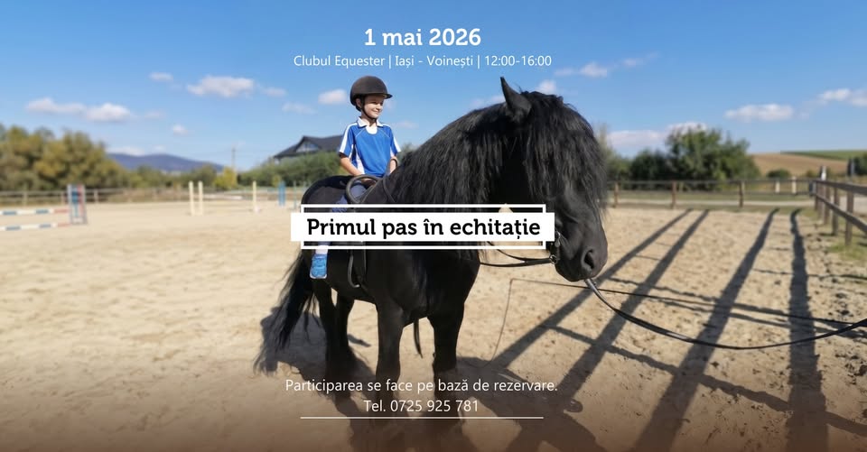 Primul pas în echitație – Atelier pentru copii