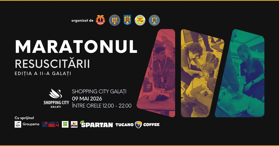 Maratonul Resuscitării – Ediția a II-a – Galați