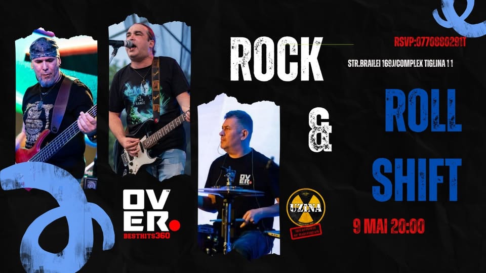 ALERTA DE LIVE – ROCK & ROLL SHIFT BY OVER BAND